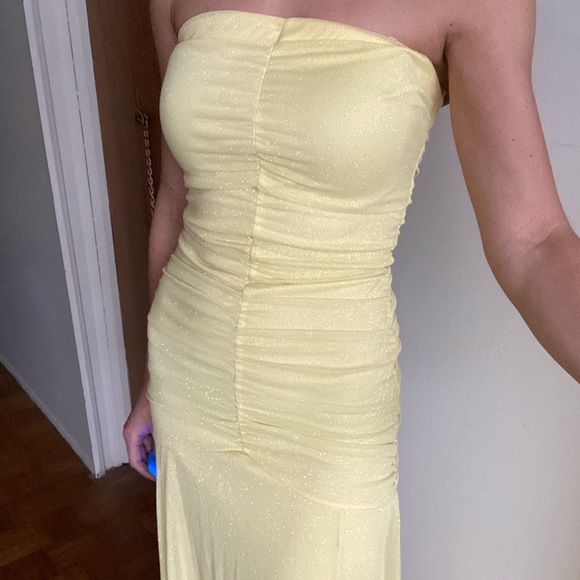 Floor length formal dress